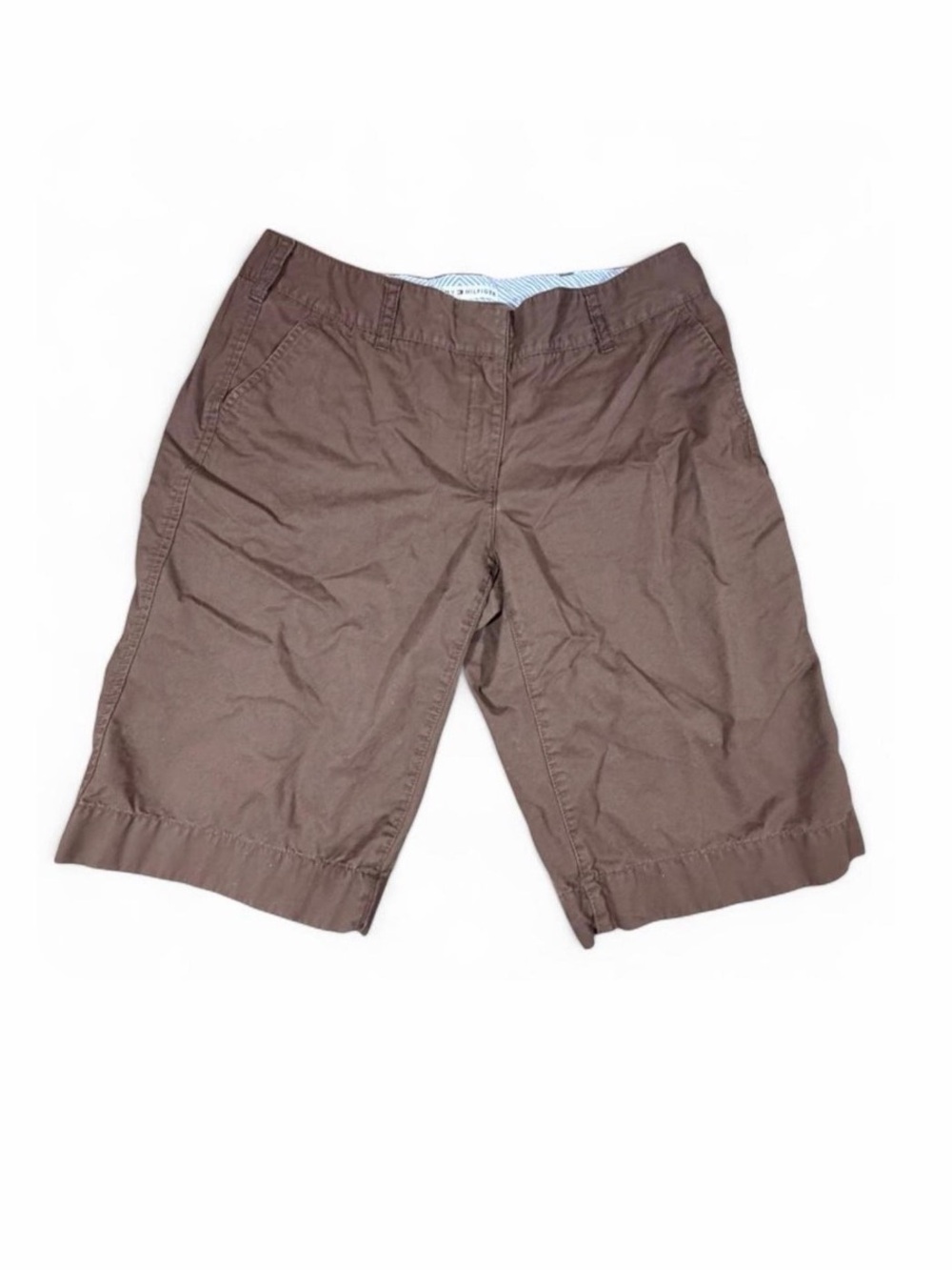 Tommy Hilfiger Brown Bermuda Shorts Women’s Size 10 Y2K Casual Summer